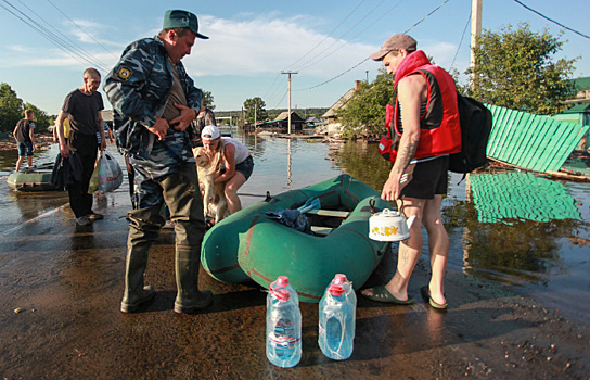 Вода в Тулуне поднялась выше критического уровня