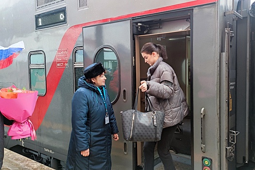 На новогодних каникулах поезда в Крыму перевезли около 300 тысяч пассажиров