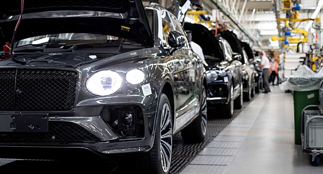 Bentley наращивает производство Bentayga