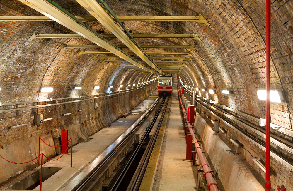 Фуникулер Тюнель, Стамбул, Турция, Ближний Восток