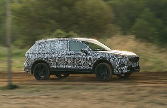 Новый 7-местный внедорожник Seat Tarraco активно обкатывают на бездорожье