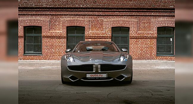 В Москве продают редкую версию электрического седана Fisker Karma