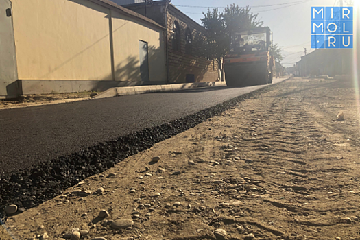 В Буйнакске завершают ремонт улиц Шихова и Салтинского