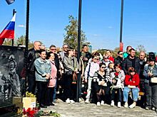 В Азове открыли Аллею героев СВО