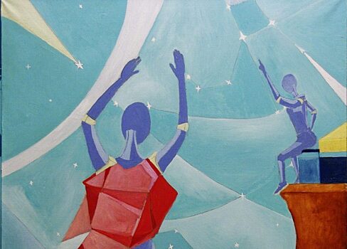 На Измайловском бульваре открылась выставка ко Дню космонавтики