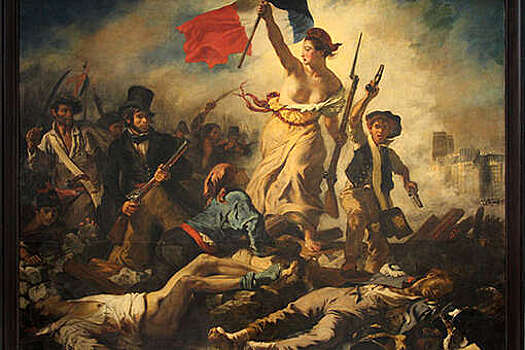 Полотно "Свобода на баррикадах" Делакруа вывезли из Лувра на реставрацию