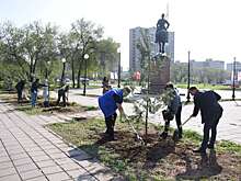 В Волгограде открыли макет бронепоезда в память о воинах-железнодорожниках