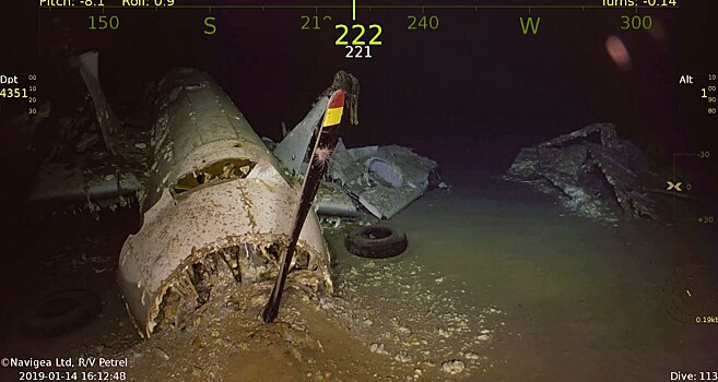 На дне моря найден погибший авианосец