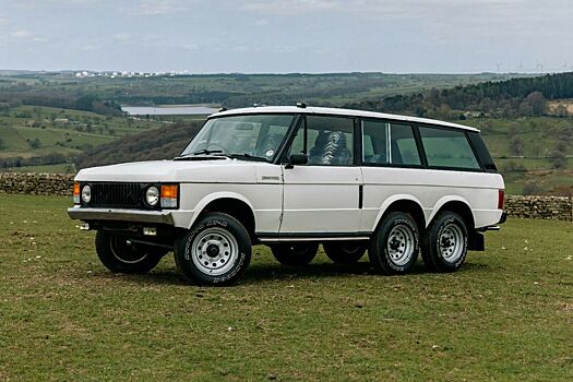 Посмотрите на странный шестиколесный Range Rover 1978 года: его продают почти за 1,3 миллиона рублей