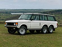 Посмотрите на странный шестиколесный Range Rover 1978 года: его продают почти за 1,3 миллиона рублей