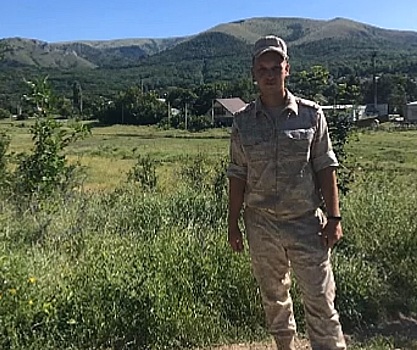 Прощание с погибшим на спецоперации солдатом прошло в Большеболдинском округе