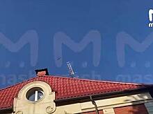 Появились кадры пролетающего над Красногорском беспилотника
