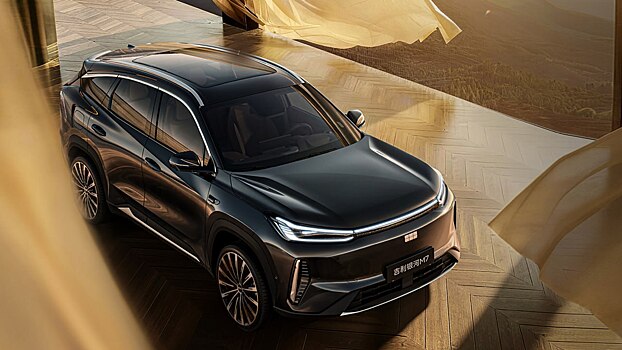Geely представила гибридный кроссовер Galaxy M7