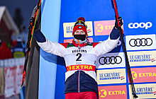 Россия триумфально выиграла лыжную гонку на этапе Кубка мира в Давосе
