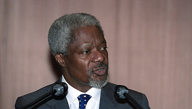 Помпео выразил соболезнования из-за кончины Кофи Аннана