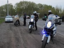 В Кузбассе к дорожному патрулированию приступил мотопатруль