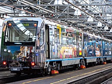 Осетинский поезд вышел на маршрут в московском метро
