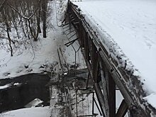В бюджете Вятских Полян денег на ремонт рухнувшего моста нет