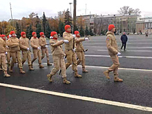 Как самарские юнармейцы готовятся к Параду Памяти и маршу памяти Михаила Гудкова