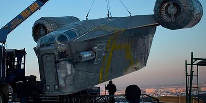 Копию космического корабля из сериала "Мандалорец" построили в Якутии