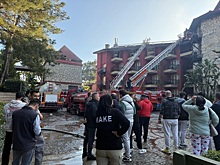 Пятизвездочный отель загорелся в турецком Мармарисе