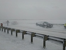 Шесть человек пострадали в ДТП с 20 автомобилями на трассе "Пенза - Тамбов"