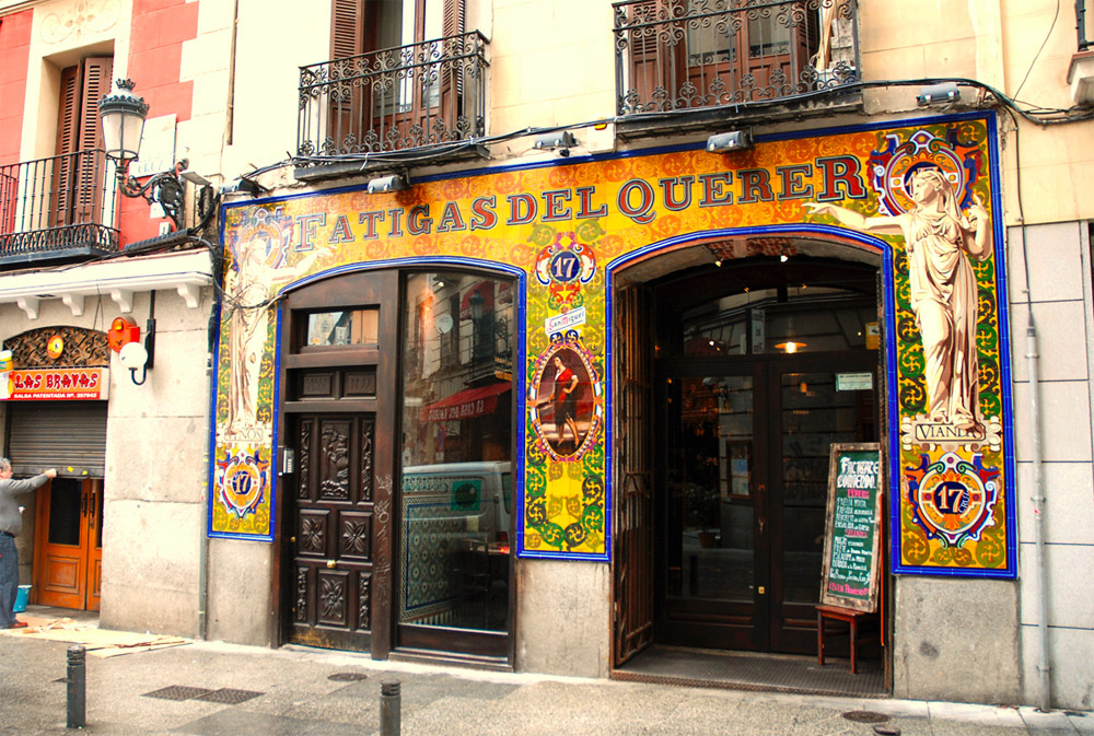 Тапас-бар Fatigas del Querer, Мадрид, Испания