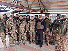 Мэр Игорь Куцак посетил бойцов «БАРС-Курск»