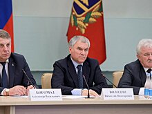 Володин провел встречу с депутатами Брянской областной думы и главами муниципальных образований