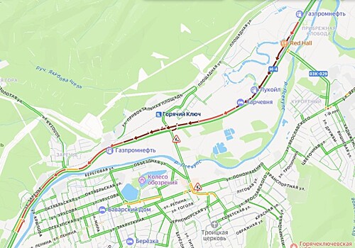 Гигантская пробка сковала трассу к Черному морю 9 августа