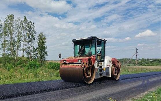 В Мантуровском районе завершается ремонт дороги Куськино – Ястребовка