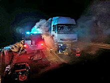 Водитель большегруза чуть не замерз в заглохшем автомобиле в Завьяловском районе