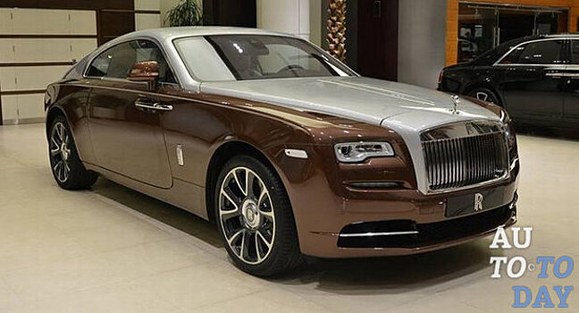 Rolls-Royce Wraith в новом цвете нацелился на Ближний Восток