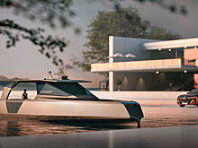 Представлена самая большая яхта на подводных крыльях от BMW