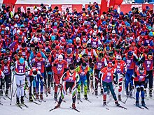 Почти 2,5 тыс человек приняли участие в "Московской лыжне"