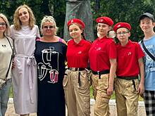 Юнармейцы выступили перед ранеными солдатами