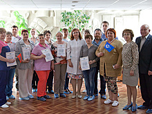 Активные участники донорского движения "Швабе" получили награды