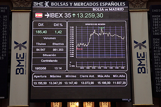 Рынок акций Испании закрылся ростом, IBEX 35 прибавил 1,35%
