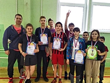 Спортсмены из Роговского выступили на турнире по бадминтону