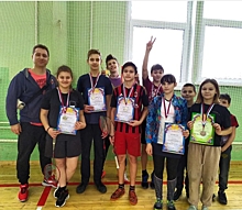 Спортсмены из Роговского выступили на турнире по бадминтону