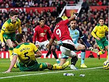 «Манчестер Юнайтед» разгромил худшую команду АПЛ