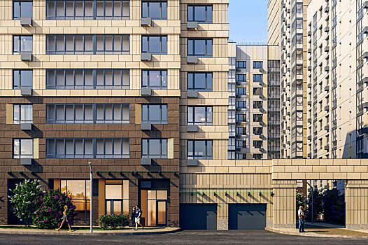 В районе Коньково начали возводить монолит наземной части новостройки по программе реновации