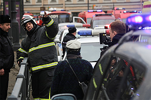 СКР сообщил только об одном взрыве в петербургском метро