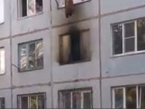 Пожар произошел в кемеровском общежитии