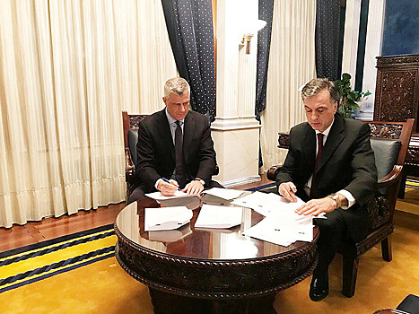 Лидеры Косово и Черногории договорились по демаркации госграницы
