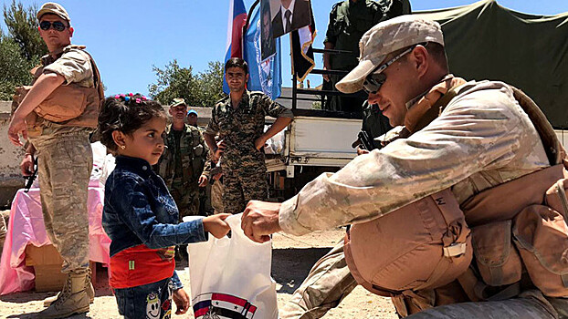 Военные РФ продолжают помогать сирийцам