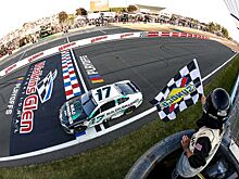 Пилот NASCAR ударом в бок на последнем круге отобрал у соперника победу на Уоткинс-Глен
