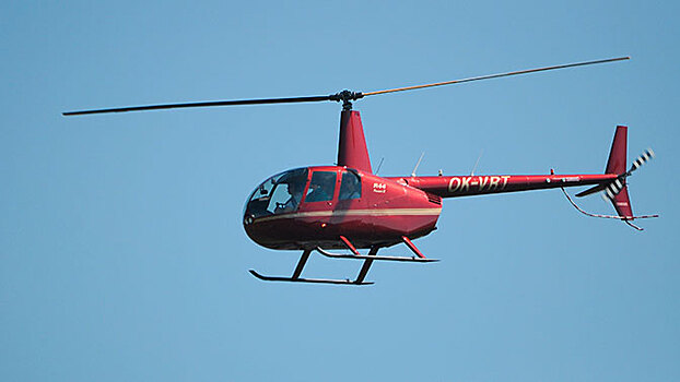 Вертолет Robinson-66 врезался в гору на Кубани