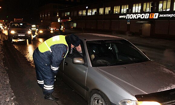 В День защитника Отечества автоинспекторы Красноярска задержали на дорогах 13 пьяных водителей