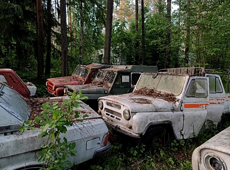Посмотрите на кладбище пожарной техники в Тверской области